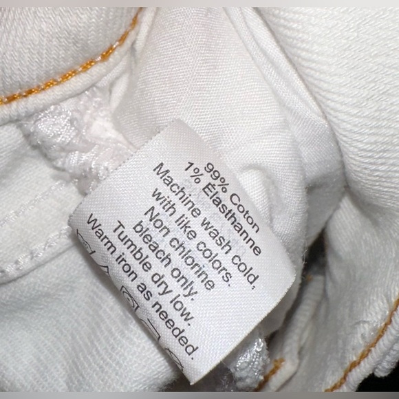 J.Crew White Stretch Skinny Jeans Size 27/28 - Picture 7 of 8